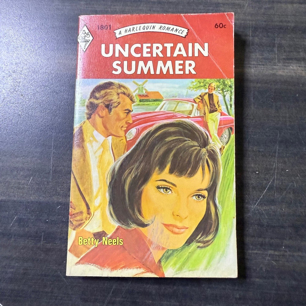 Harlequin Romance‎ Uncertain Summer Betty Neels Paperback Vintage Novel
